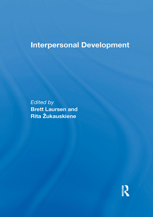 Interpersonal Development by Rita Zukauskiene, 9780367594046