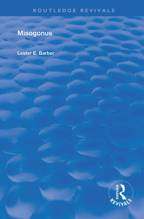 Misogonus (Edited with an Introduction) by Lester Barber, 9780367143732