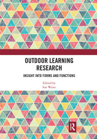 Outdoor Learning Research (Insight into forms and functions) by Sue Waite, 9780367664183