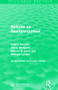 Reform as Reorganization by Royce Hanson, Julius Margolis, Melvin R. Levin, William Letwin, 9781138956445