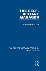 The Self-Reliant Manager by Chris Bones, 9780815366928