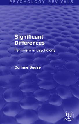 Significant Differences (Feminism in Psychology) by Corinne Squire, 9781138646292