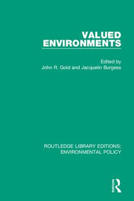 Valued Environments by John R. Gold, Jacquelin Burgess, 9780367190156