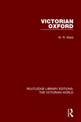 Victorian Oxford by W Ward, 9781138657915
