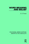 Word Meaning and Belief by S.G. Pulman, 9781138690523