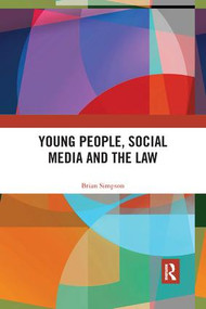 Young People, Social Media and the Law by Brian Simpson, 9780367264390