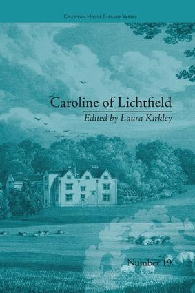 Caroline of Lichtfield (by Isabelle de Montolieu) by Laura Kirkley, 9781138235502
