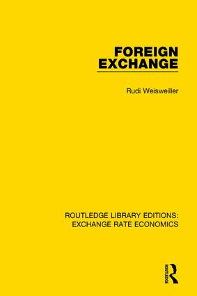 Foreign Exchange by Rudi Weisweiller, 9781138743625