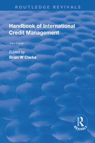 Handbook of International Credit Management - 9781138717954 by Brian W. Clarke, 9781138717954