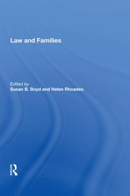 Law and Families by Helen Rhoades, 9780815390152