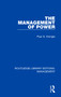 The Management of Power by Paul G. Swingle, 9780815387350