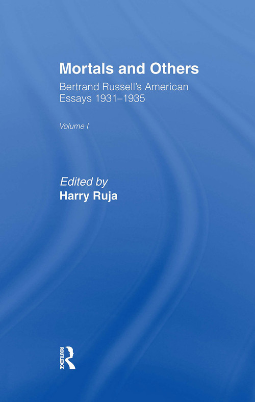 Mortals & Others V1 by Harry Ruja, 9780041900071