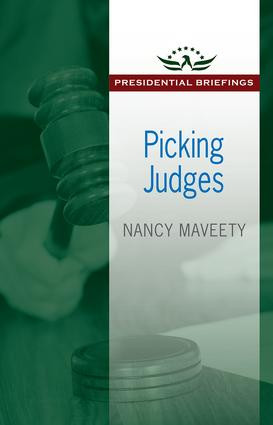 Picking Judges by Nancy Maveety, 9781412863308
