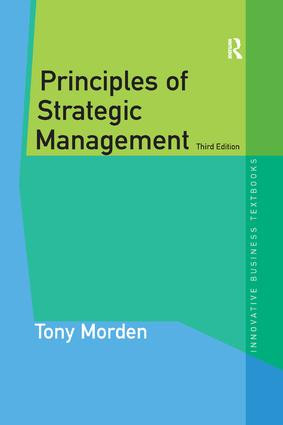 Principles of Strategic Management by Tony Morden, 9781138297128