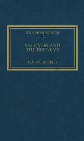 Salomon and the Burneys (Private Patronage and a Public Career) by Ian Woodfield, 9780754636120