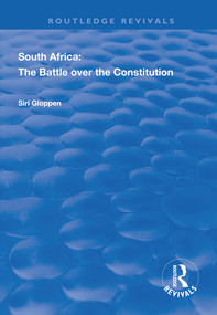South Africa (The Battle over the Constitution) by Siri Gloppen, 9780367146368