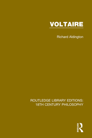Voltaire - 9780367135812 by Richard Aldington, 9780367135812