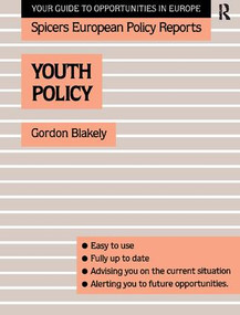 Youth Policy by Gordon Blakely, 9781138425446