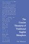 Concise Thesaurus of Traditional English Metaphors by Dick Wilkinson, 9780415430845
