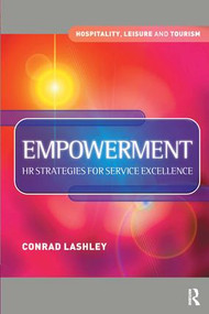 Empowerment: HR Strategies for Service Excellence by Conrad Lashley, 9781138153967
