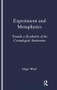 Experiment and Metaphysics (Towards a Resolution of the Cosmological Antinomies) by Edgar Wind, 9781900755290