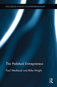 The Habitual Entrepreneur by Paul Westhead, Mike Wright, 9781138340183