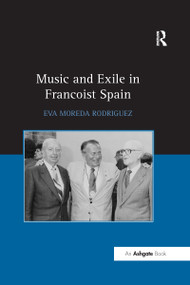 Music and Exile in Francoist Spain by Eva Rodriguez, 9780367597214