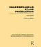 Shakespearean Stage Production (Then and Now) by Cécile de Banke, 9781138981805