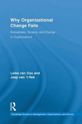 Why Organizational Change Fails (Robustness, Tenacity, and Change in Organizations) by Leike van Oss, Jaap van 't Hek, 9781138959910