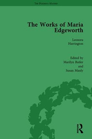 The Works of Maria Edgeworth, Part I Vol 3 by Marilyn Butler, 9781138764323