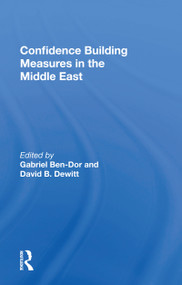 Confidence Building Measures In The Middle East - 9780367159290 by Gabriel Ben-dor, 9780367159290