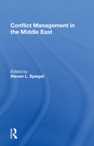 Conflict Management In The Middle East - 9780367166151 by Steven L Spiegel, 9780367166151