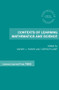 Contexts of Learning Mathematics and Science (Lessons Learned from TIMSS) by Sarah J. Howie, Tjeerd Plomp, 9780415362252
