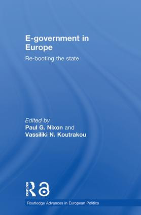 E-government in Europe (Re-booting the State) by Paul G. Nixon, Vassiliki N. Koutrakou, 9780415599481