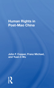 Human Rights In Post-mao China - 9780367155919 by John F Copper, 9780367155919