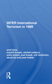 Inter: International Terrorism In 1989 - 9780367162269 by Anat Kurz, 9780367162269