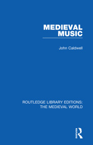Medieval Music - 9780367191672 by John Caldwell, 9780367191672