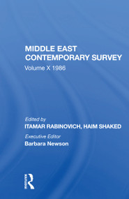 Middle East Contemporary Survey, Volume X, 1986 - 9780367153113 by Itamar Rabinovich, 9780367153113