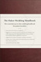 The Baker Wedding Handbook by Paul E. Engle, 9780801019678