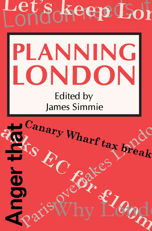Planning London by James Simmie, 9781857280586