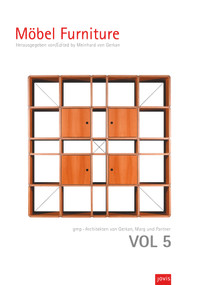 GMP: Furniture Volume 5 (VOL 5: Möbel /Furniture) by Meinhard von Gerkan, 9783939633211