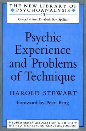Psychic Experience and Problems of Technique by Harold Stewart, 9780415059756