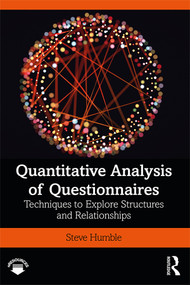 Quantitative Analysis of Questionnaires (Techniques to Explore Structures and Relationships) - 9780367022839 by Steve Humble, 9780367022839
