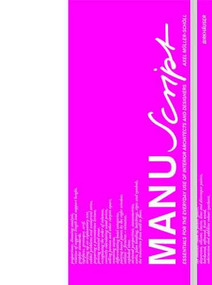 Manuscript (Essentials for the Everyday Use of Interior Architects and Designers. 2nd, extended and revised edition) by Axel Müller-Schöll, 9783034613194