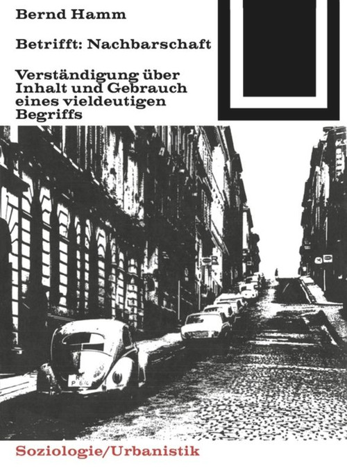 Betrifft: Nachbarschaft (German Edition) by Bernd Hamm, 9783035600438