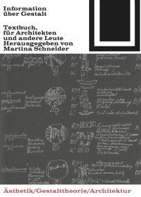 Information über Gestalt (German Edition) by Martina Schneider, 9783035600476