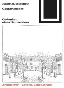 Geschriebenes (German Edition) by Heinrich Tessenow, 9783035600643
