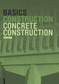 Basics Concrete Construction by Katrin Hanses, 9783035603620
