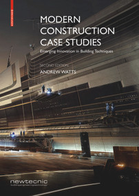 Modern Construction Case Studies (Emerging Innovation in Building Techniques) by Andrew Watts, 9783035617719