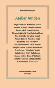 Atelier Amden (1999-2015) (German Edition) by Roman Kurzmeyer, 9783110440416